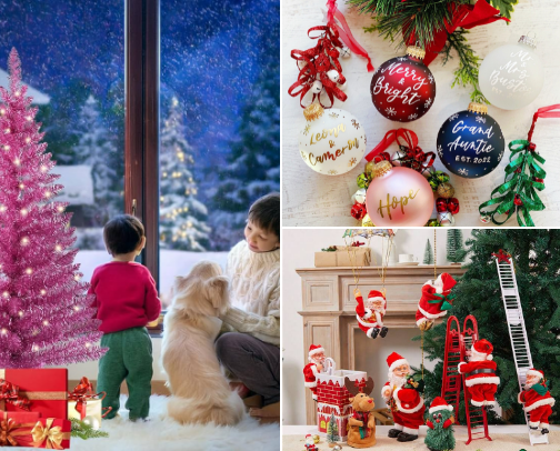 🎅 “Bring Home the Merry!” 🎄 cover photo collage