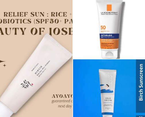 Best Sunscreens for Every Skin Type cover photo collage