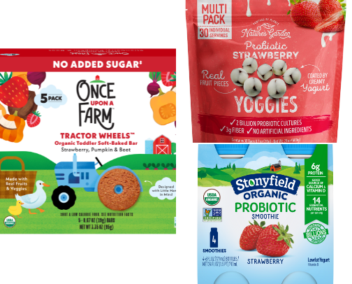 Scrunchy mom snacks cover photo collage