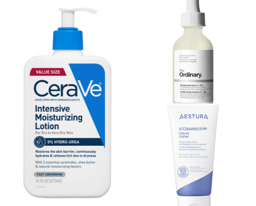 💧 Skincare for Dry Skin | Hydration, Glow & Comfort cover photo collage