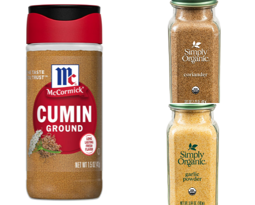 TOP Spices & Flavorings cover photo collage