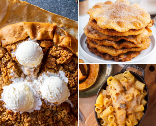 Fall Around the World: Expand Your Palate cover photo collage