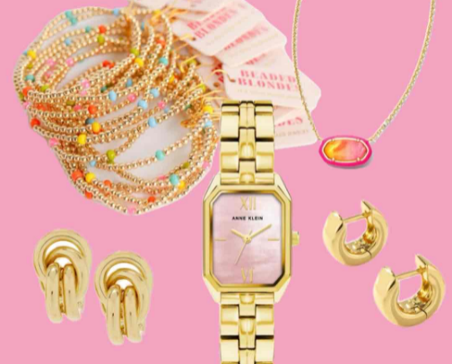 JEWELRY + BLING cover photo collage