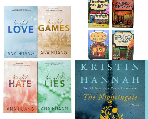 Bookish needs 📚 cover photo collage