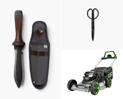 Garden Tools cover photo collage