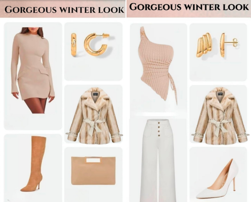 How to Build a Look Around a Coat cover photo collage