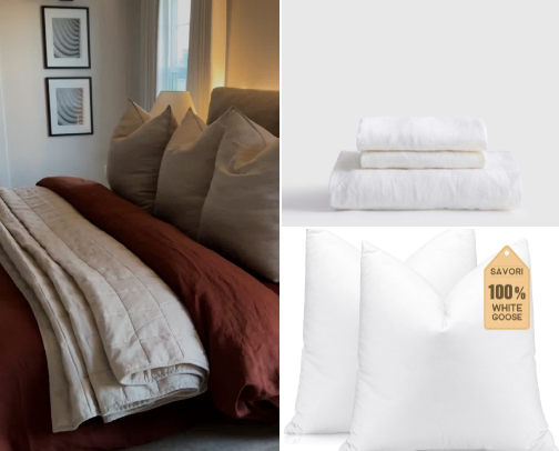 Bedding/ Bedroom Decor cover photo collage