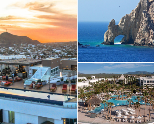 Found love in Los Cabos, Mexico. cover photo collage
