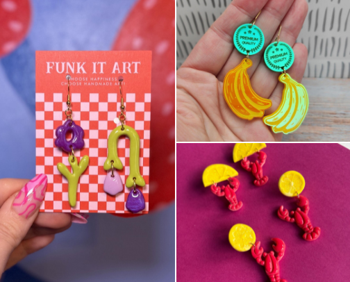 Dopamine Jewelry cover photo collage