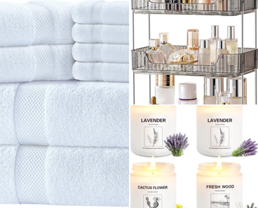 The Ultimate Bathroom Refresh Kit cover photo collage