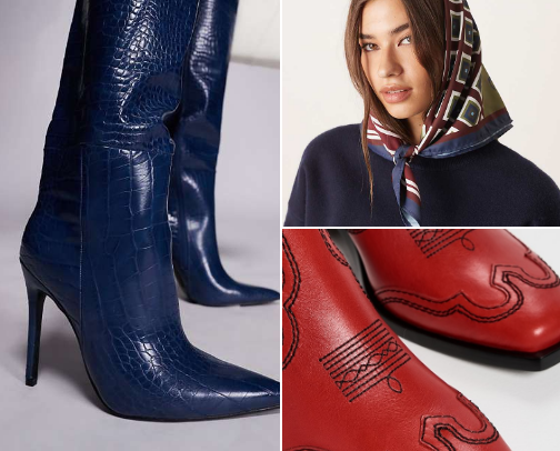 Beyond Beige: Bold Fall Fashion cover photo collage