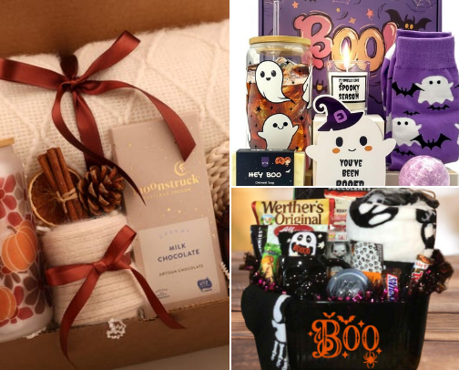 Spooky Season: Boo Basket Edition cover photo collage