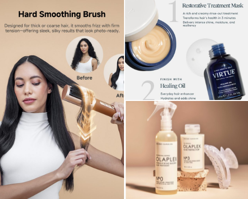 Top hair care Must-haves for healthy hair🎀 cover photo collage