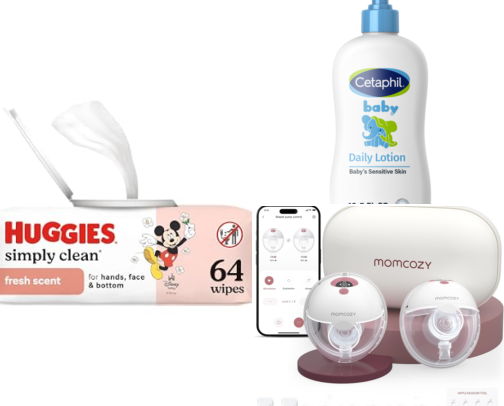 Baby Essentials I Actually Bought & Loved cover photo collage