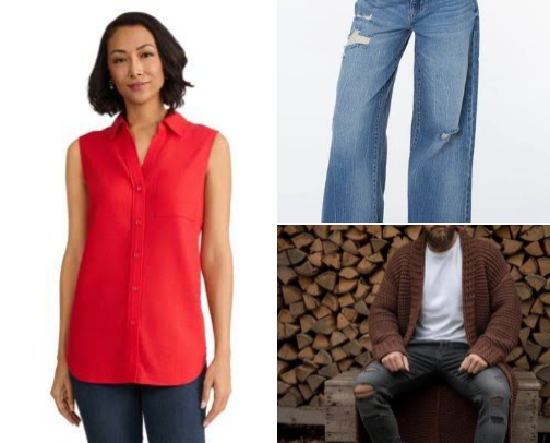 Fall Capsule Wardrobe Under $40 👚Clean Girl/boy Aesthetic 👚🍂 cover photo collage