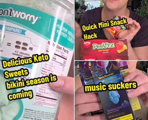 Gluten free snacks cover photo collage
