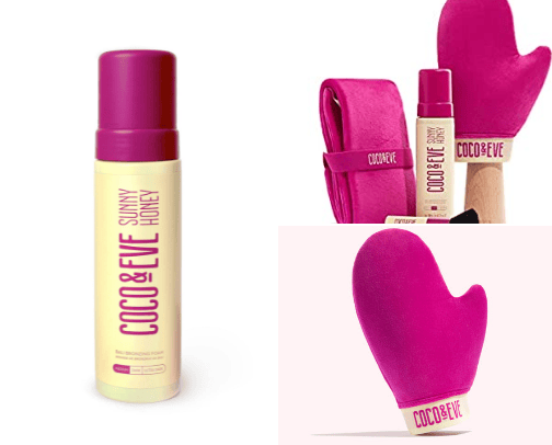 Self tanning routine cover photo collage