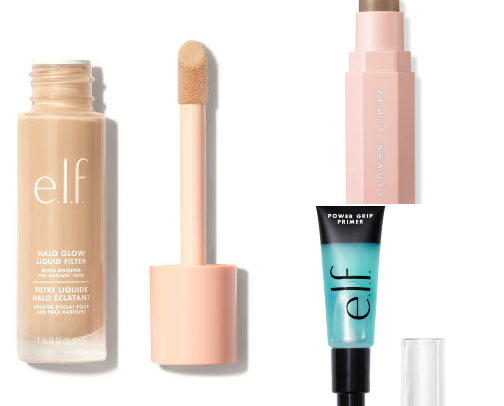 The Easiest Everyday Makeup Routine for Beginners (Glowy + Pretty in 10 Minutes)💋 cover photo collage