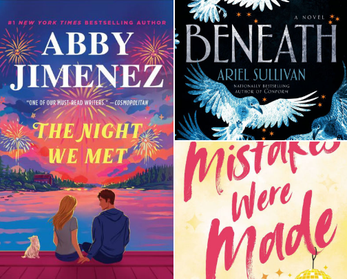 March Book Buzz cover photo collage