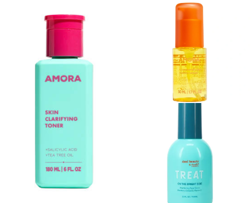My favorite skin care cover photo collage