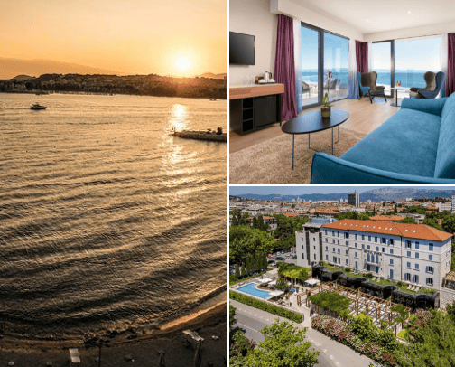 Travel to Croatia, Split & Hvar cover photo collage