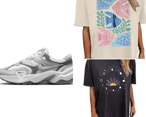 clothes and shoes cover photo collage