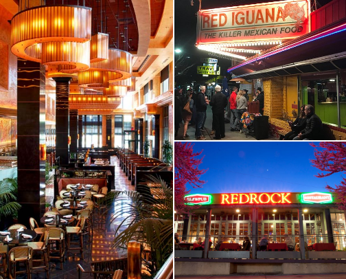 Salt Lake City UT resturaunts cover photo collage