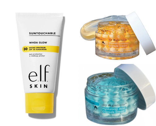 My favorite beauty recs cover photo collage