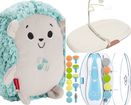 Baby item recommendations for new mamas cover photo collage