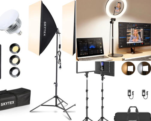 Everything I Use for Lighting My Videos cover photo collage
