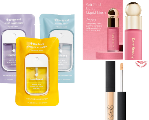 Mini-size products you must always have with you when travel cover photo collage