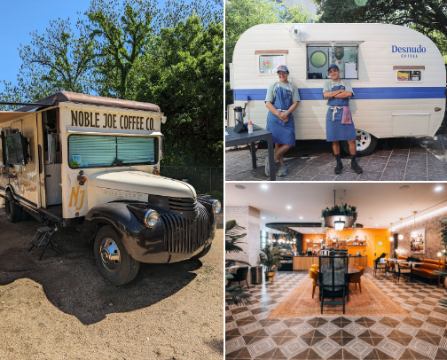 Best Coffee Shops I’ve Tried in Austin, TX ☕️ (From a Canadian Coffee Lover 🇨🇦➡️🇺🇸) cover photo collage