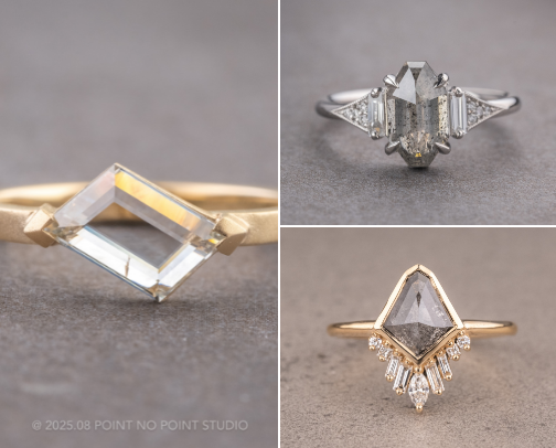 The BEST Cool-girl Engagement Rings cover photo collage