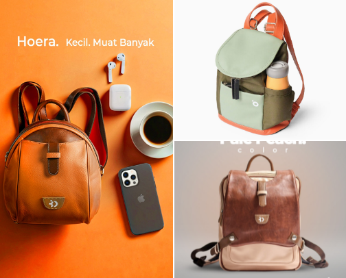 Bag cover photo collage