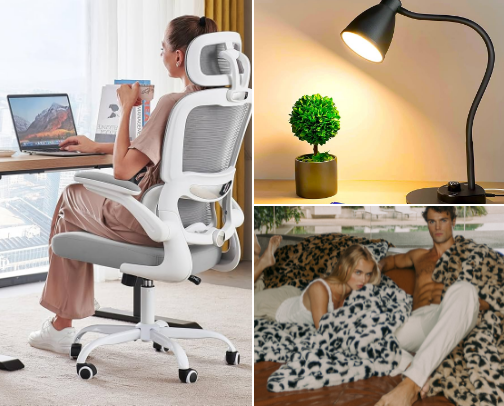 🌸 “Soft Study / Work Setup Essentials” ✨ (My Focus-Without-Stress Kit) cover photo collage