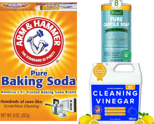Non-toxic Cleaning Products, Less Than $20 cover photo collage