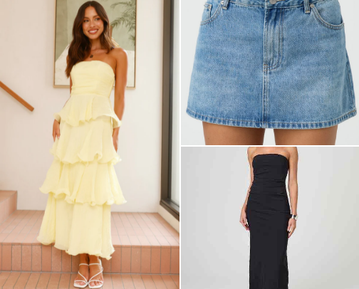 Current closet favs cover photo collage