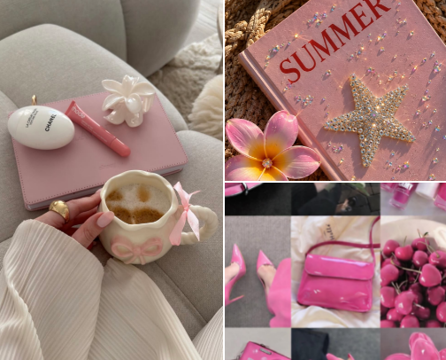 🎀 Pink Aesthetic Finds cover photo collage