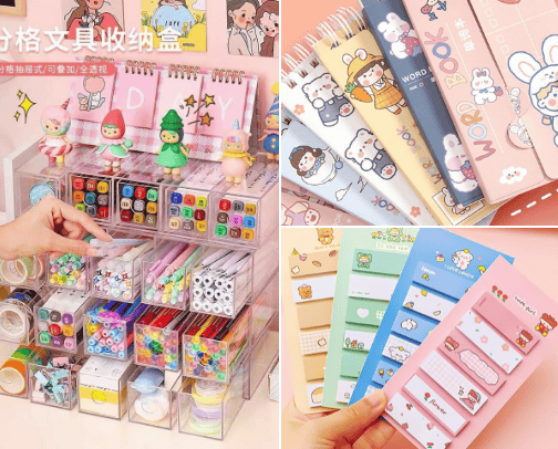 Make School Cool with These Cute Stationery Supplies cover photo collage