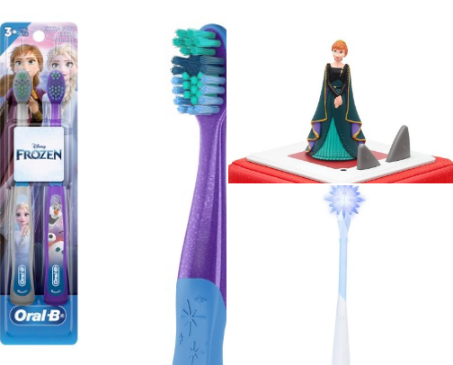 Frozen Stocking Stuffers for Anna and Elsa Lovers cover photo collage