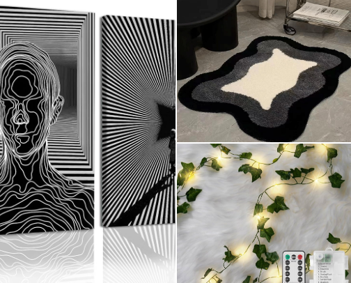 Amazon Room Decor Finds Under $50 cover photo collage