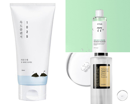 ✨ GLASS SKIN ROUTINE (K-Beauty Must-Haves) cover photo collage