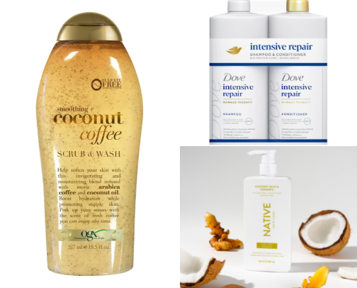 Caramel Vanilla Shower Routine cover photo collage