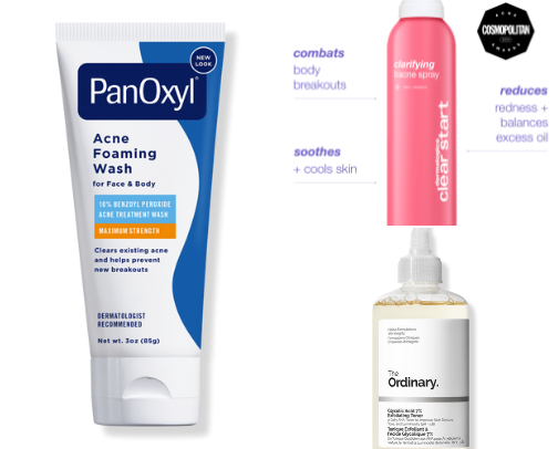 Body Acne Favorites cover photo collage