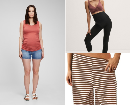 Maternity-friendly clothes for the cutie mamas 💖 cover photo collage