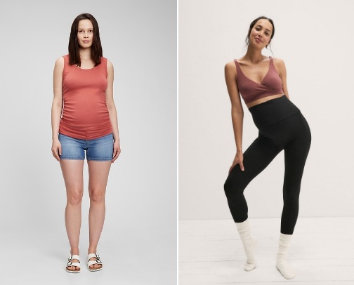 Maternity clothes for the cutie mamas <3 cover photo collage