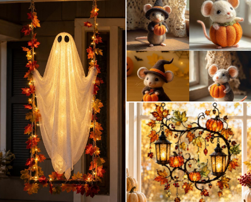 Step Into a 1920s Dark Circus: A Rare Halloween Aesthetic List for Your Home cover photo collage