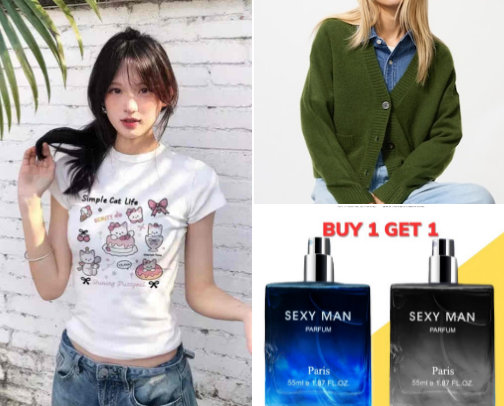 CLOTHES RECOMMENDATION FOR WOMEN AND MEN cover photo collage