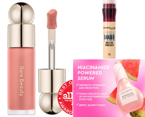 My favorite beauty recs cover photo collage