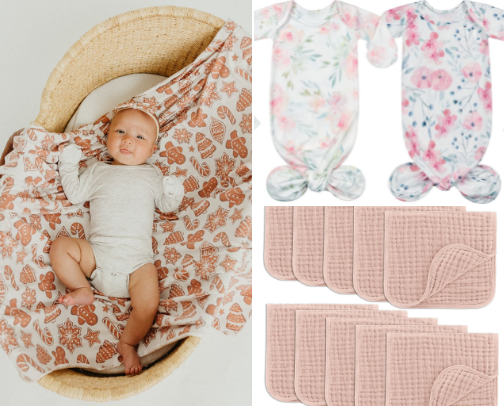 Baby must haves & favorites cover photo collage